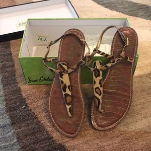 Sam Edelman leopard sandal